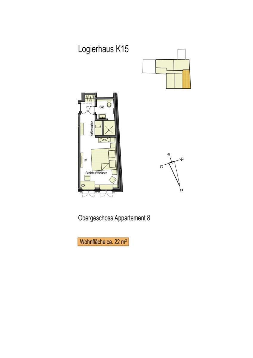 Logierhaus K15 Appartement 8 Borkum Bagian luar foto